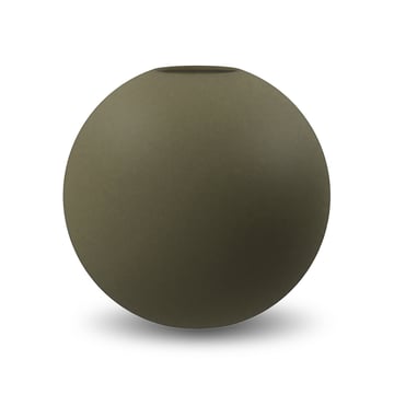 Cooee Design Ball vas olive 20 cm