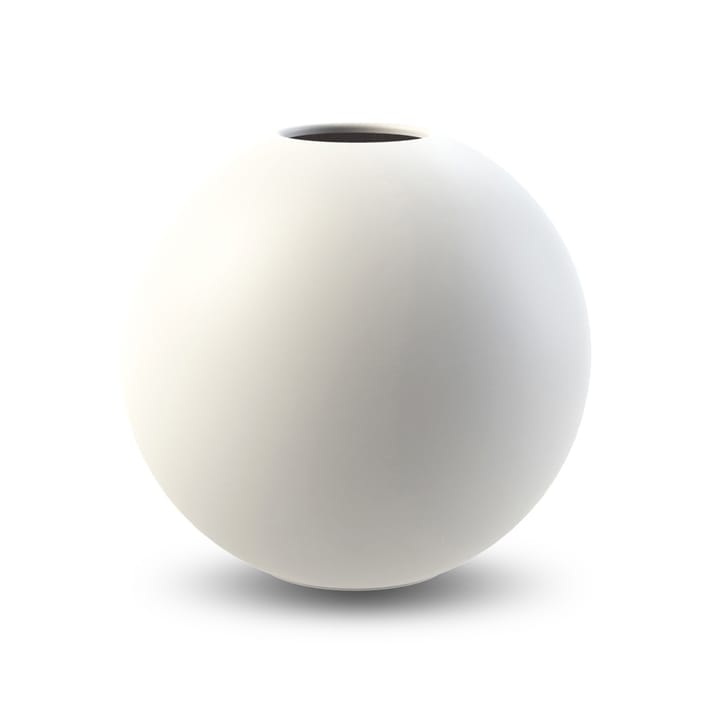 Ball vas white, 20 cm Cooee Design