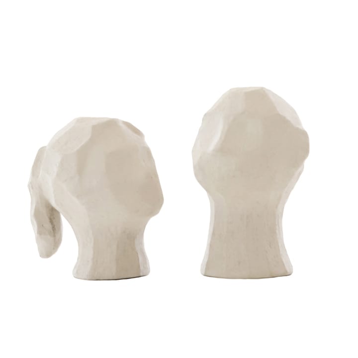 Benedict och Amal sculpture, Limestone Cooee Design