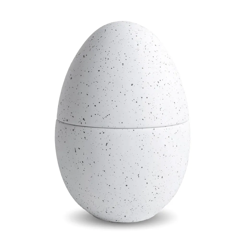 Cooee Design Bonbonniere sk&aring;l 18 cm White-mud