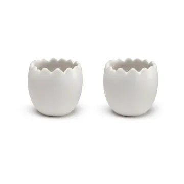 Cooee äggkopp 2-pack - White - Cooee Design