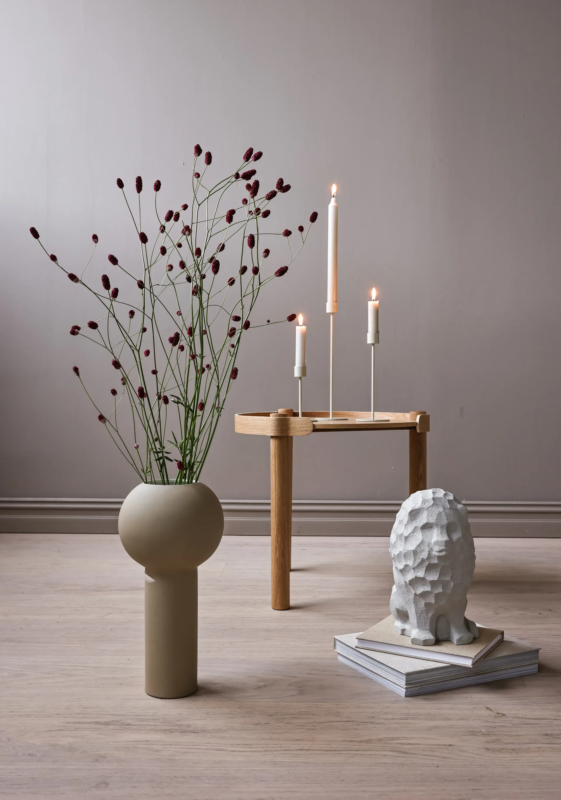 Cooee ljusstake 13 cm, Sand Cooee Design