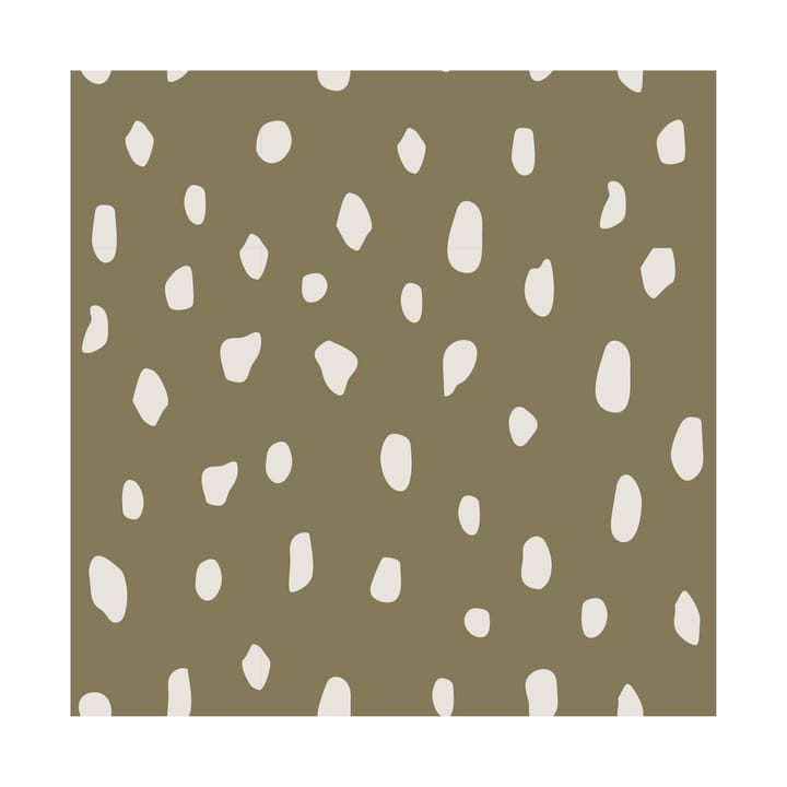 Dots servetter 33x33 cm 20-pack, Olive Cooee Design