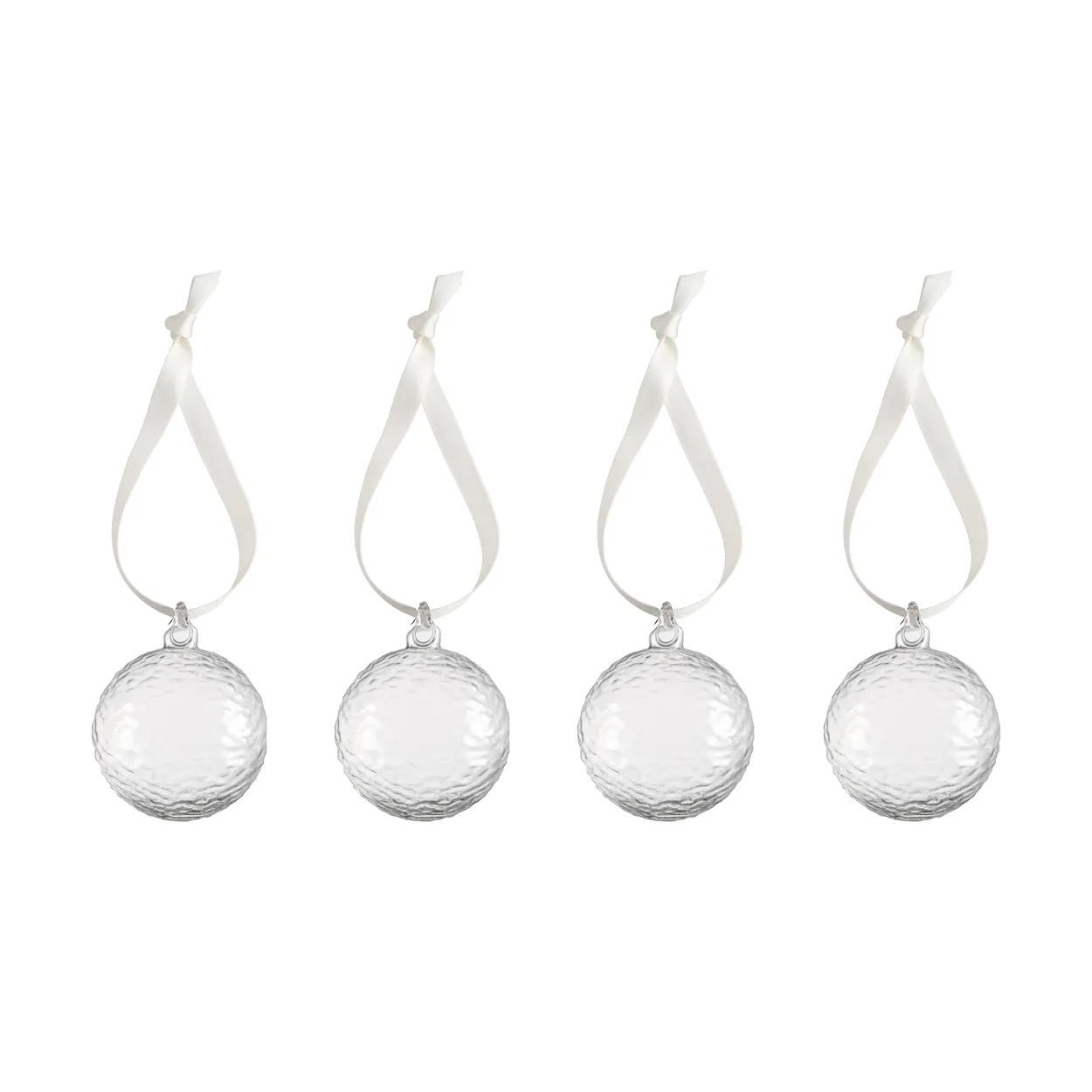Alternativ bild 0 för Cooee Design Gry Marble julkula 4-pack 5 cm