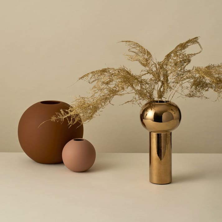 Pillar vas 24 cm, Gold Cooee Design