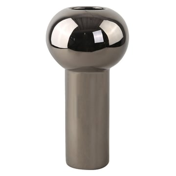 Produktfoto för Cooee - Pillar Vas 32 cm Mörk Silver