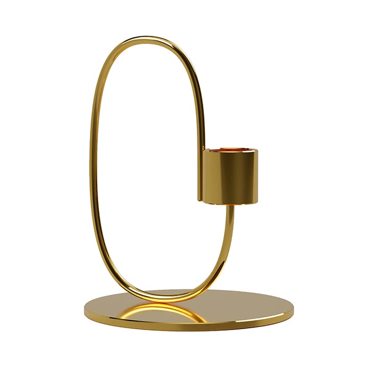 Swoop ljusstake, Mässing Cooee Design