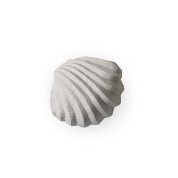 Cooee Design The Clam Shell skulptur 13 cm Limestone