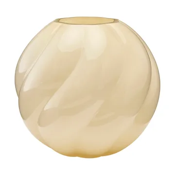 Twist ball vas 20 cm - Butter yellow - Cooee Design