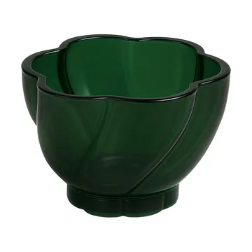 Cooee Design Twist ljuslykta-skål Ø10×5,5 cm Forest green