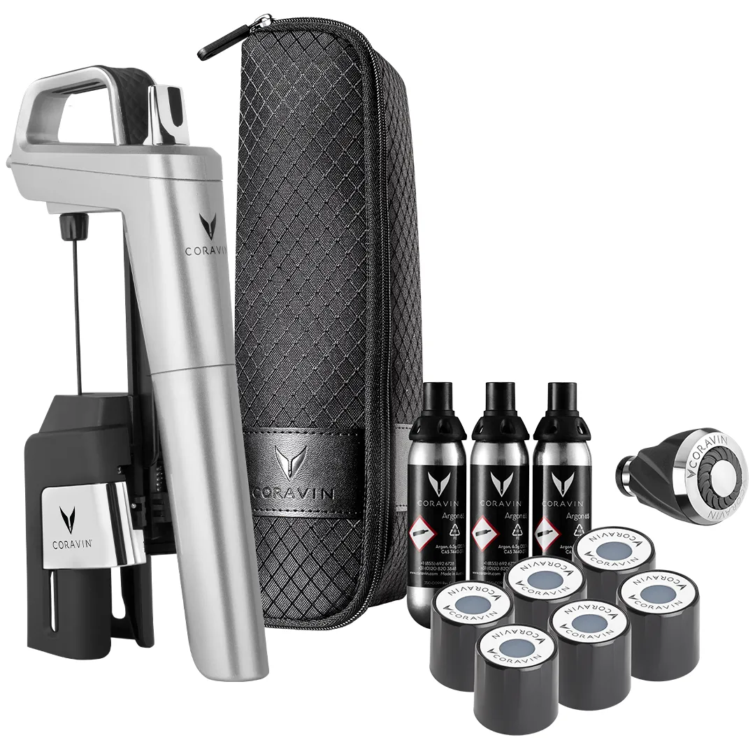 Produktfoto för Coravin CORAVIN™ Timeless Six+ Vinsystem Silver