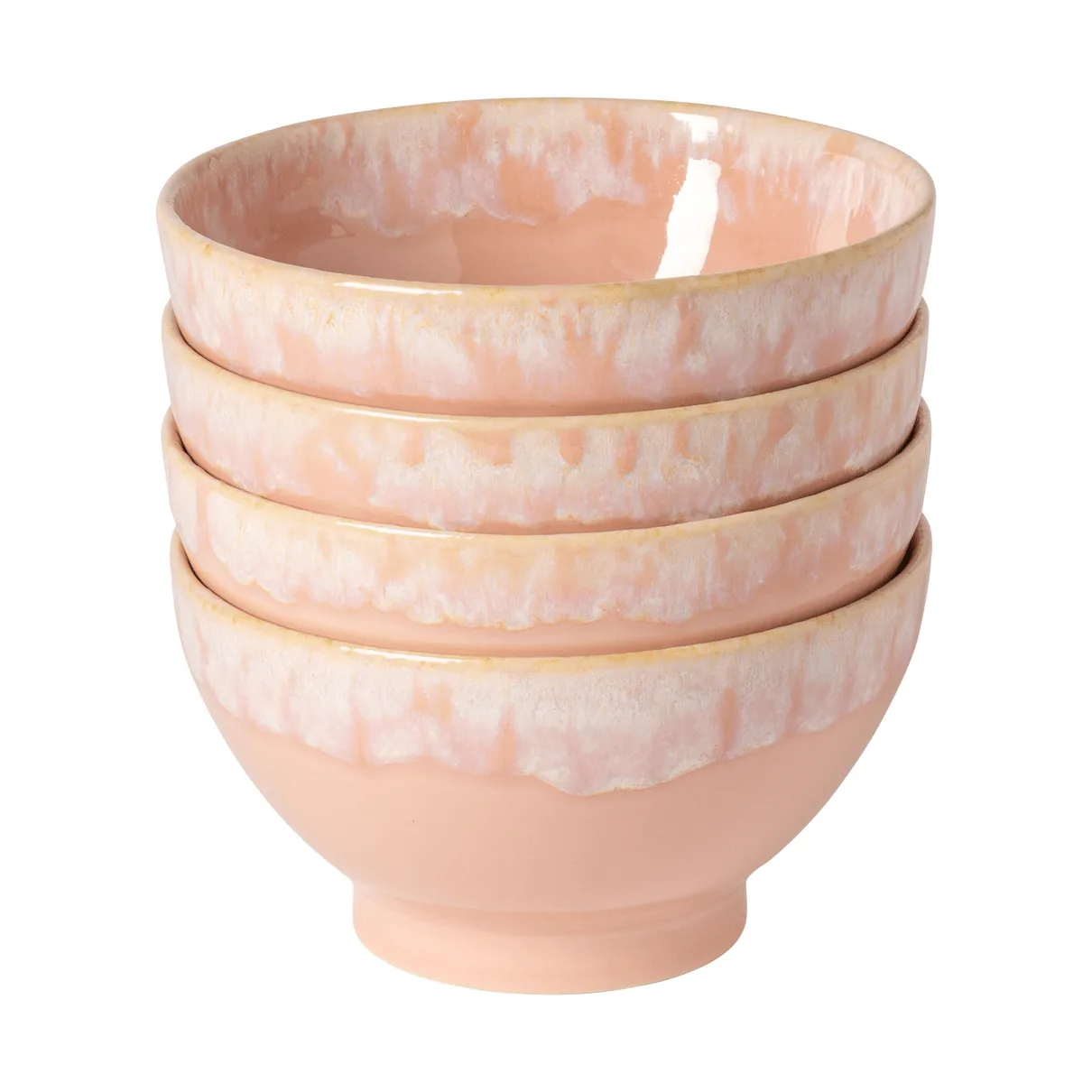 Latte skål, Rosa, 55 cl, 4-pack Costa Nova