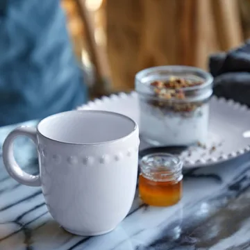 Pearl mugg - Vit, 37 cl - Costa Nova
