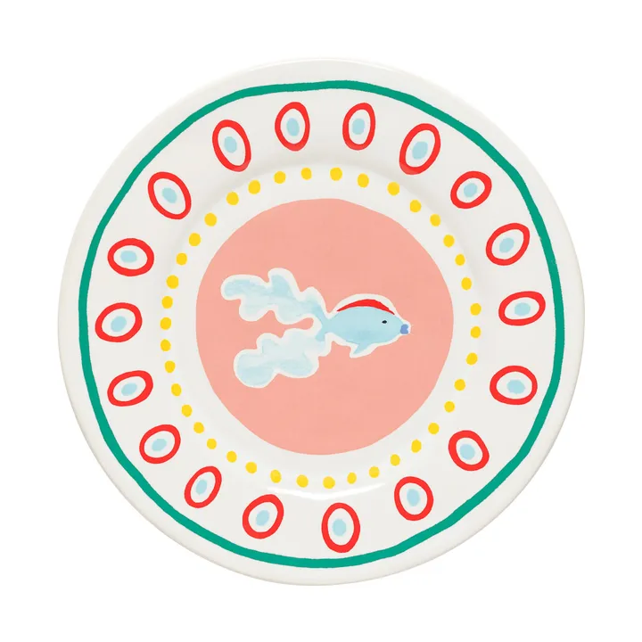 Summer Bliss assiett - Guppy, Ø22 cm - Costa Nova