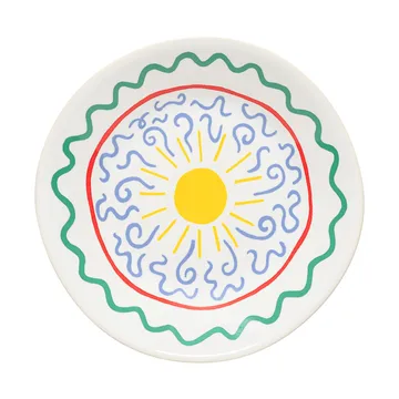 Summer Bliss tallrik - Sun, Ø16,3 cm - Costa Nova