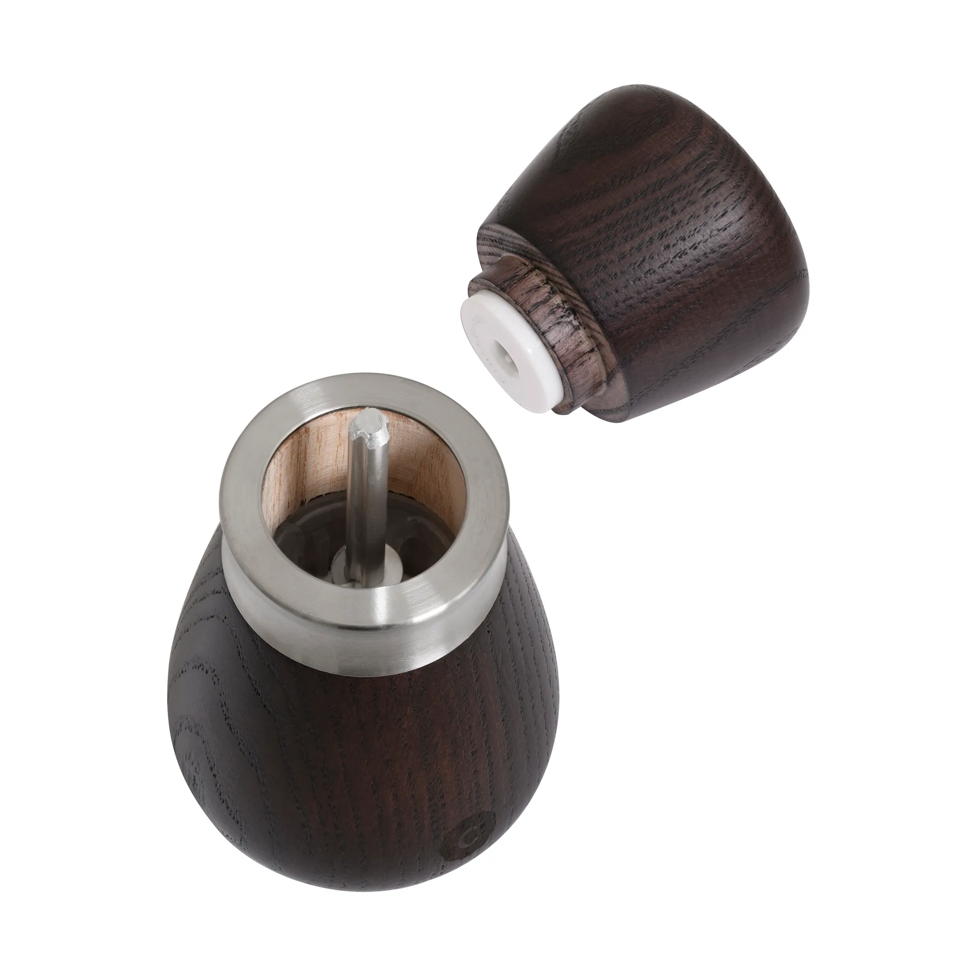 Kyoto kryddkvarn, Brown glaze, FSC ash, 10 cm Crushgrind
