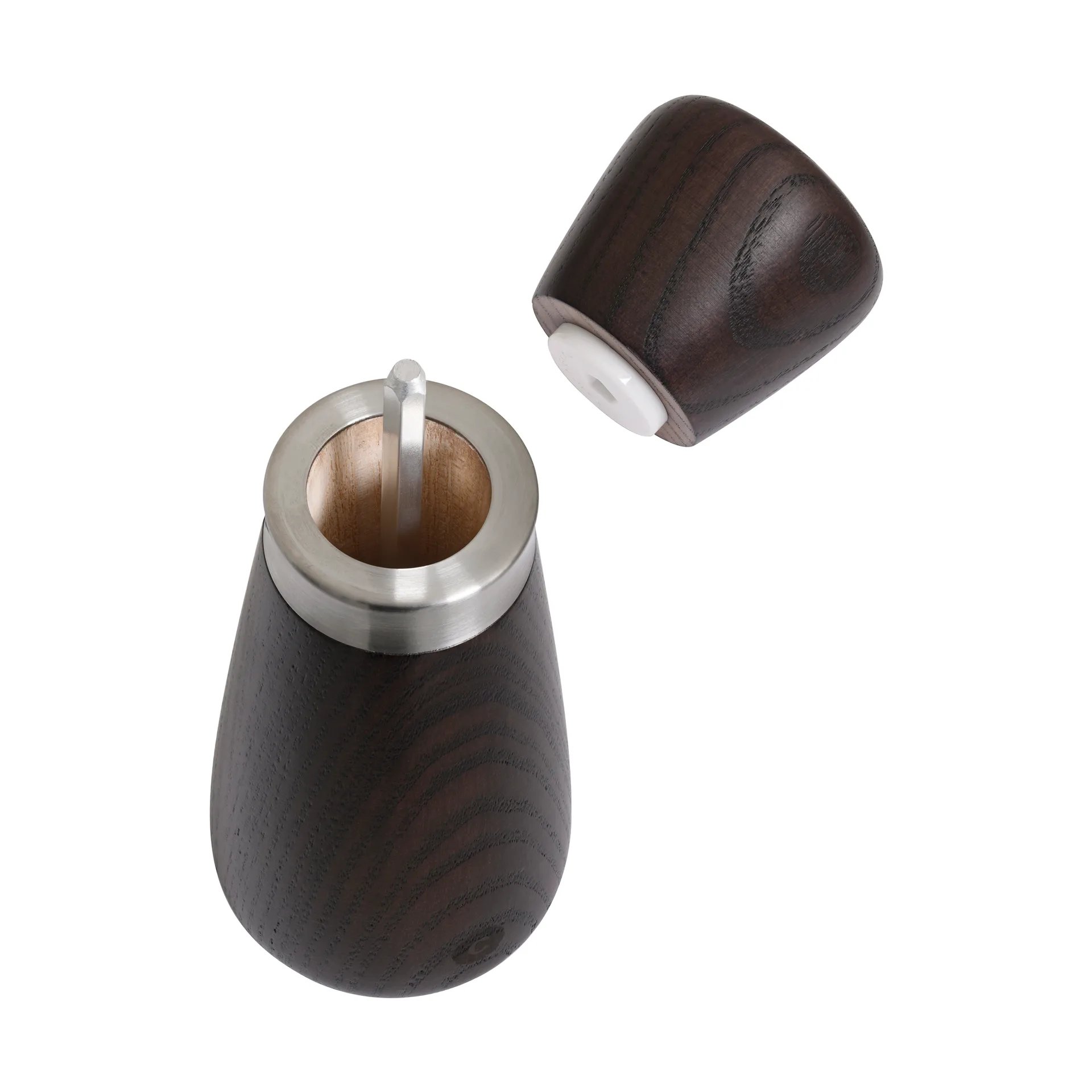 Kyoto kryddkvarn, Brown glaze, FSC ash, 17 cm Crushgrind