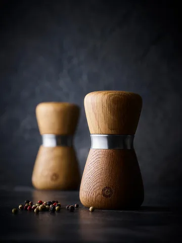 Kyoto kryddkvarn - Natural, FSC oak, 10 cm - Crushgrind