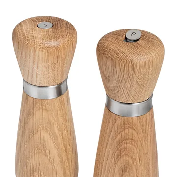 Kyoto kryddkvarn - Natural, FSC oak, 17 cm - Crushgrind