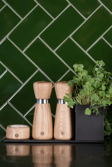 Kyoto kryddkvarn - Natural, FSC oak, 17 cm - Crushgrind
