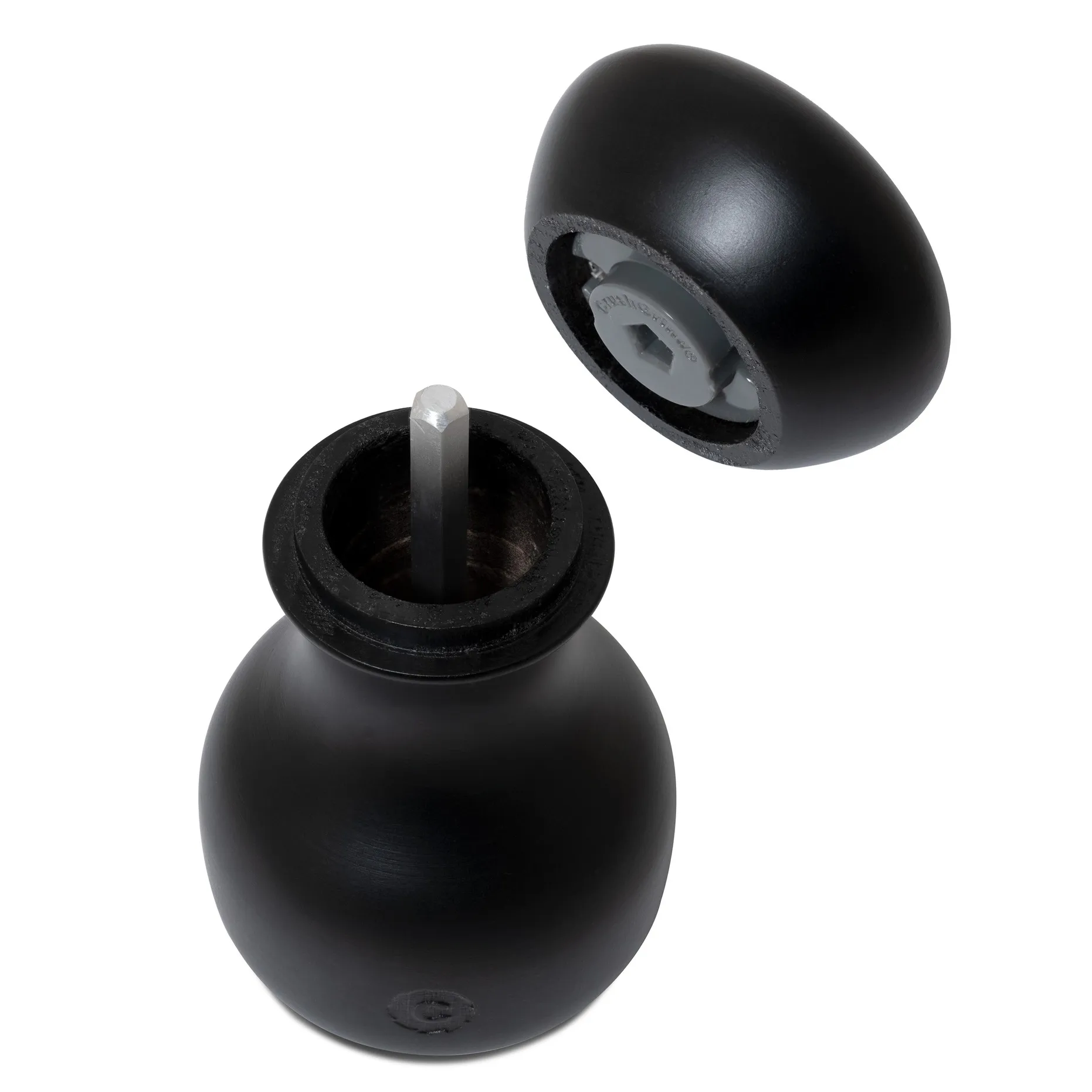 Lyon salt- och pepparkvarnsset, Black, 2 delar Crushgrind