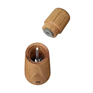 Stockholm kryddkvarn - Natural, FSC oak, 11 cm - Crushgrind