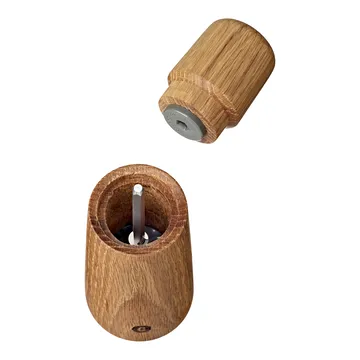 Stockholm kryddkvarn - Natural, FSC oak, 17 cm - Crushgrind