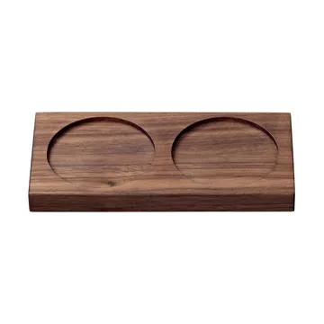 Tabletopper kryddkvarnsställ - FSC walnut - Crushgrind