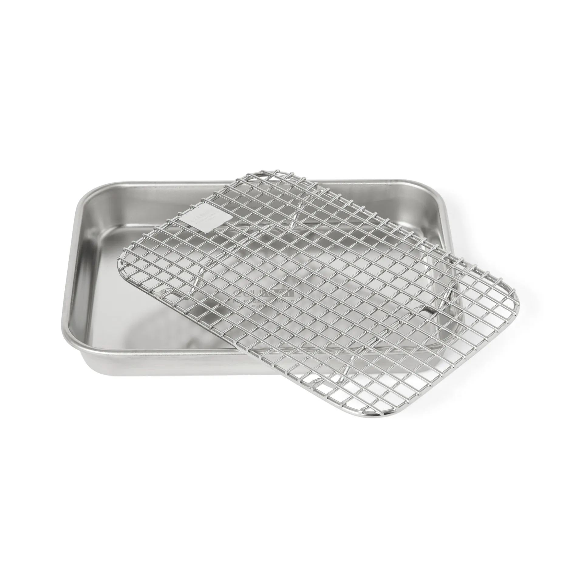 Culimat gastrobleck med avsvalningsgaller, Rostfritt stål, 18x14x2,5 cm Culimat