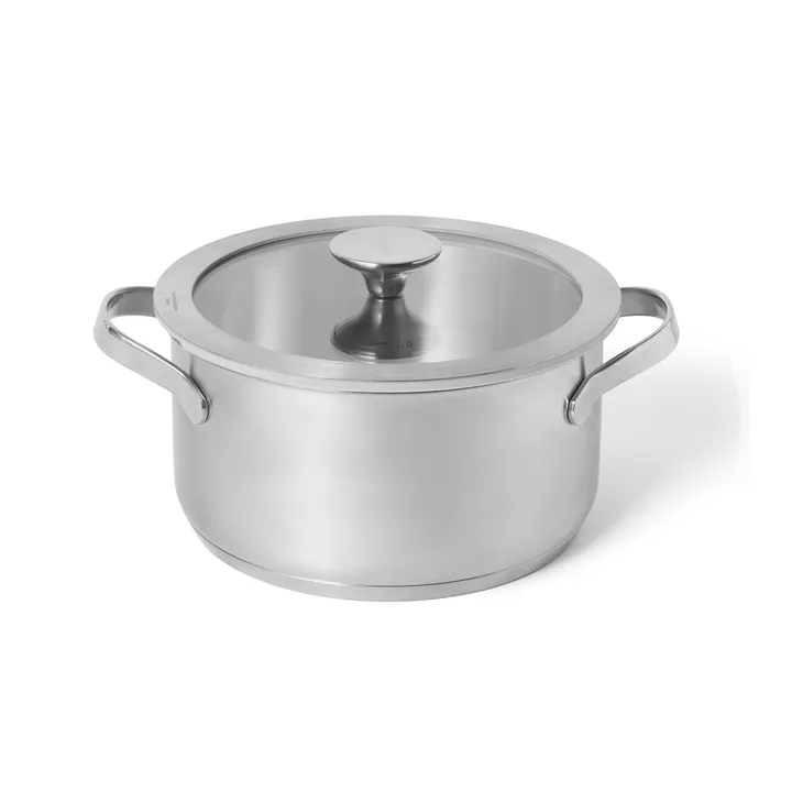 Culimat gryta - Rostfritt stål, glaslock, 3 L - Culimat