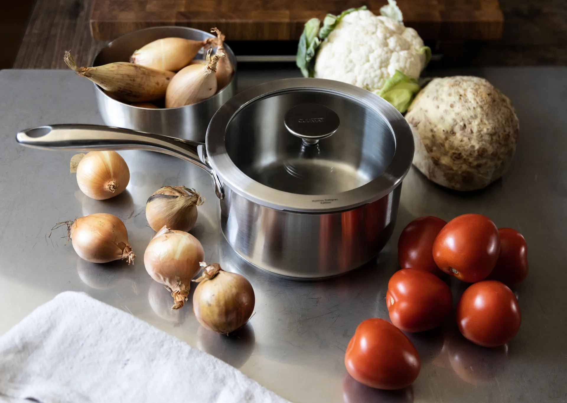 Culimat grytset, Rostfritt stål, 3 delar Culimat