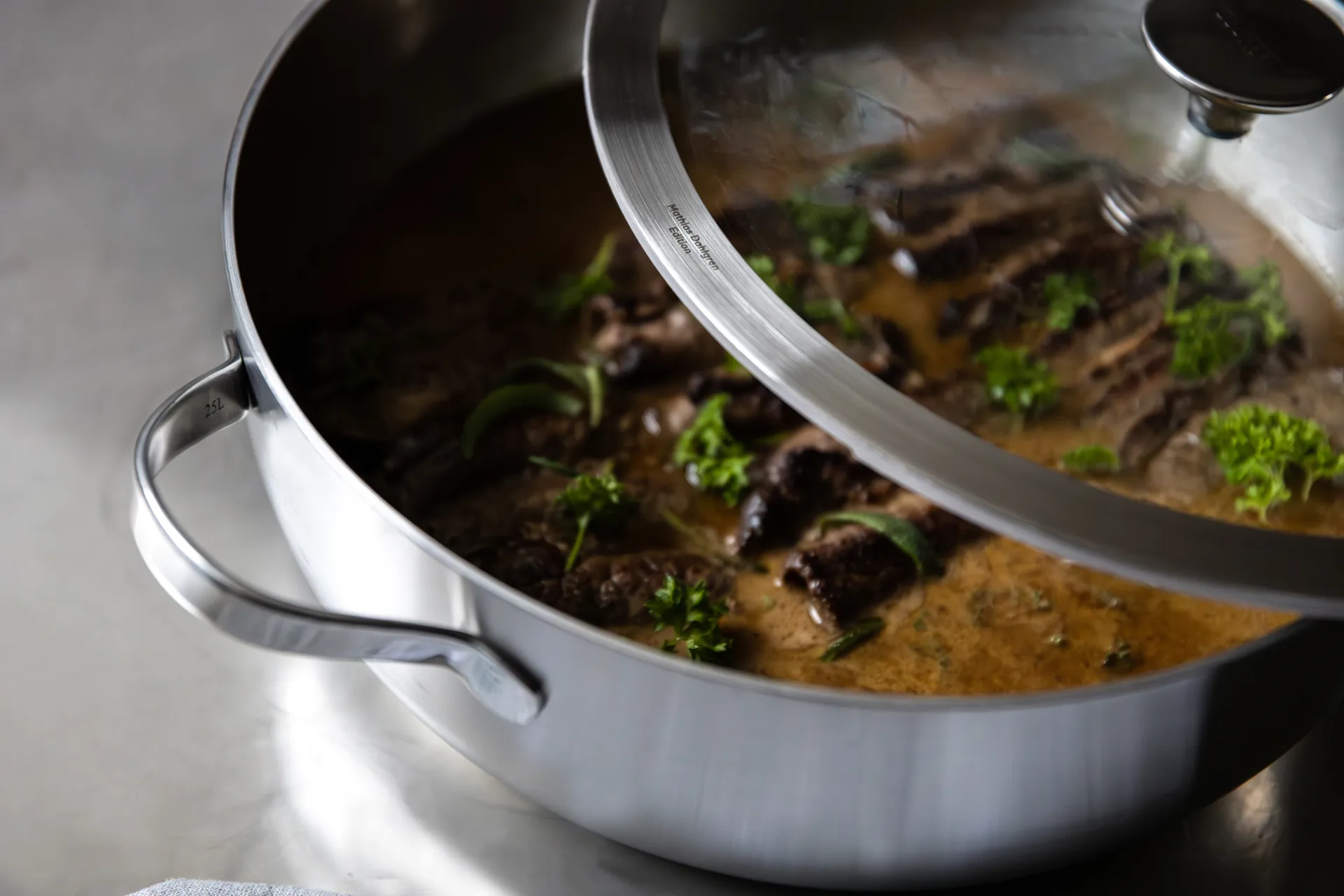 Culimat traktörpanna, Rostfritt stål, Ø30 cm Culimat