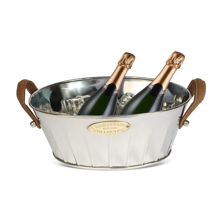 Heritage champagnekylare med läderhandtag, 30 cm Culinary Concepts