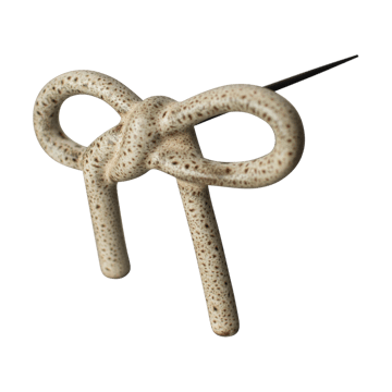 Läs mer om DBKD Bow blomdekoration Beige