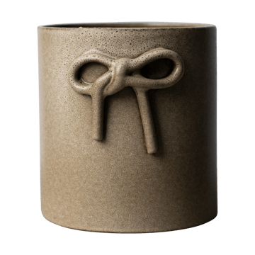 Läs mer om DBKD Bow kruka Ø14 cm Beige