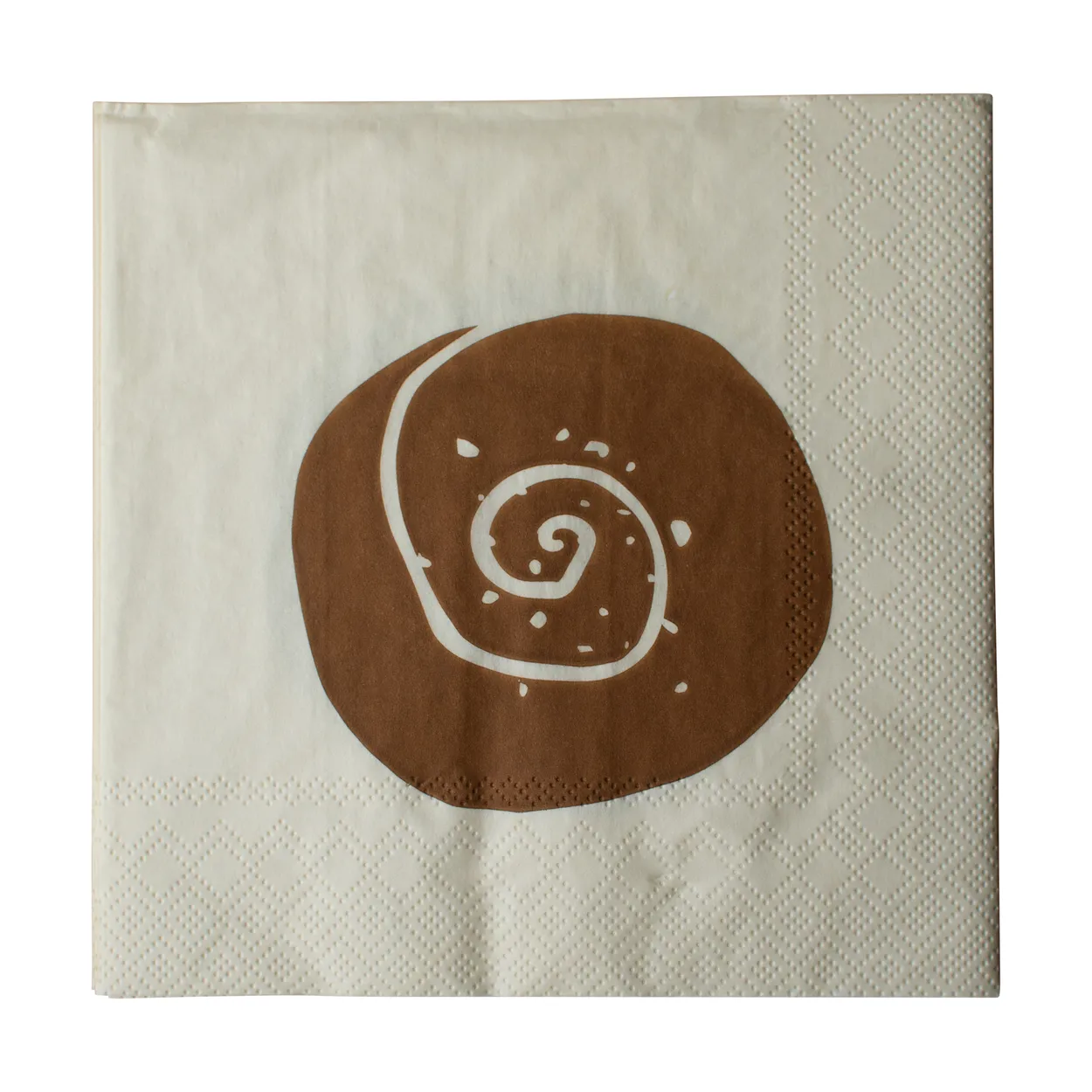 DBKD Bulle pappersservett 20-pack Creme-Brown 33×33 cm