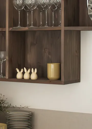 Burn doftljus 60 h - Shiny yellow - DBKD