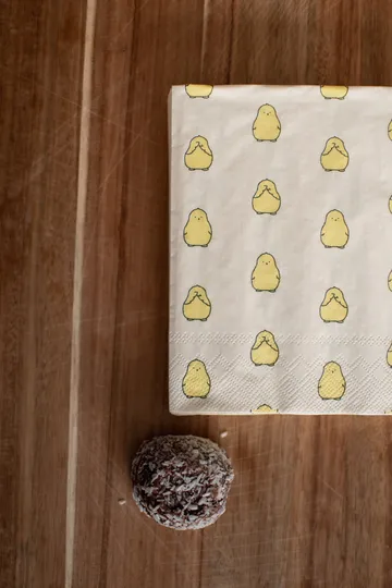 Chubby chicken pappersservett 20-pack - Yellow, 33x33 cm - DBKD