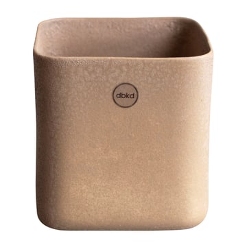 DBKD Cube kruka small 13 cm Sand