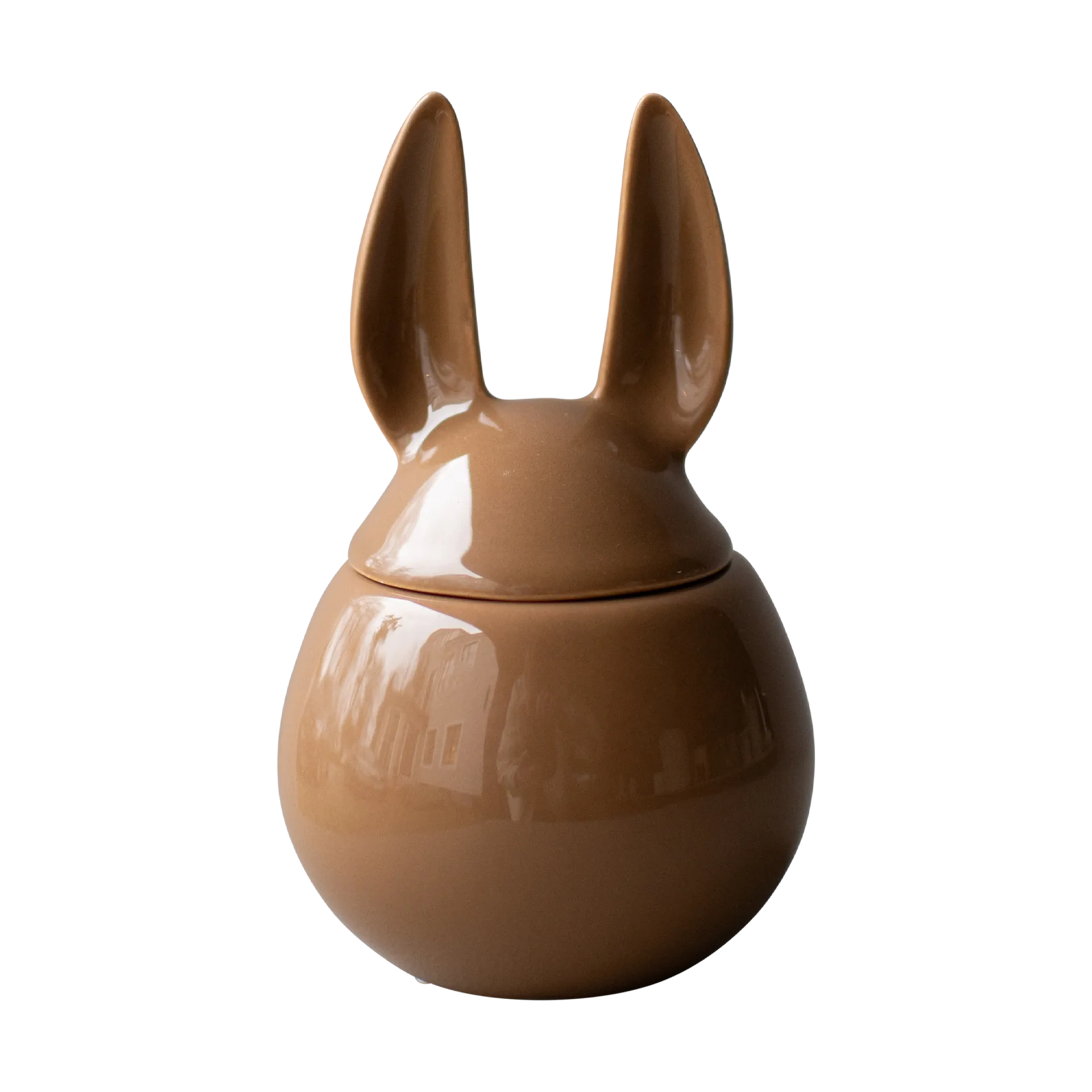 DBKD Eating rabbit skål liten, Shiny nougat DBKD