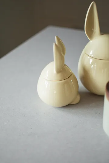 DBKD Eating rabbit skål liten - Shiny yellow - DBKD