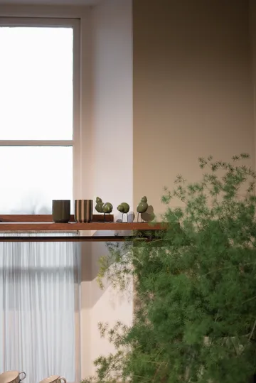 DBKD Swedish Birds påskdekoration 2-pack - Shiny green - DBKD