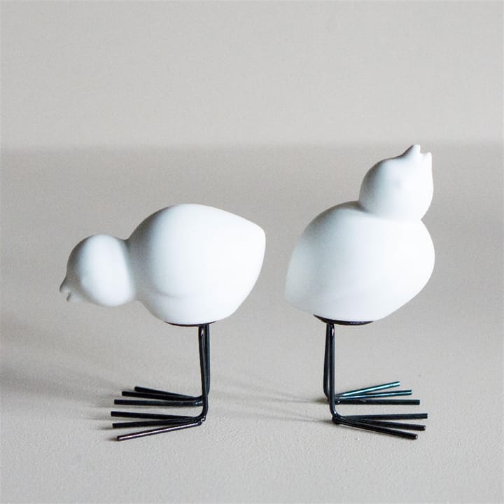 DBKD Swedish Birds påskdekoration 2-pack, White DBKD