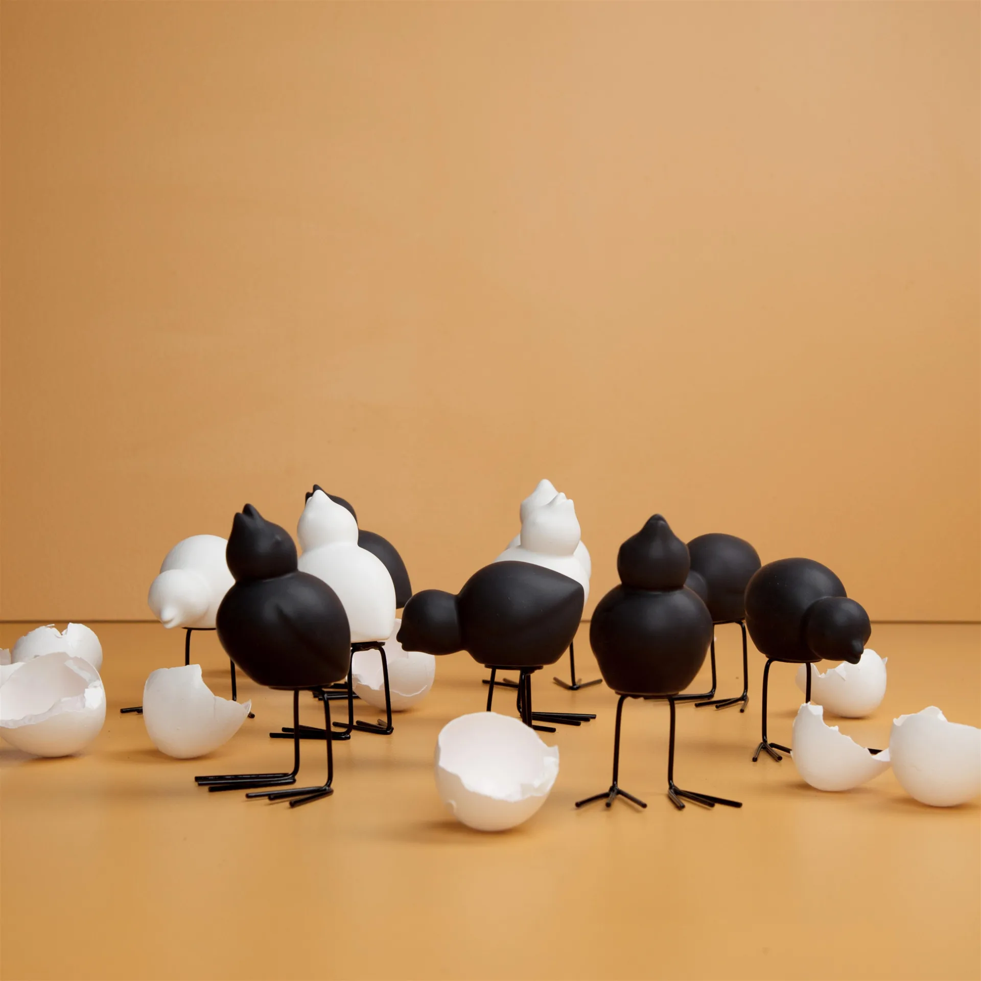 DBKD Swedish Birds påskdekoration 2-pack, White DBKD
