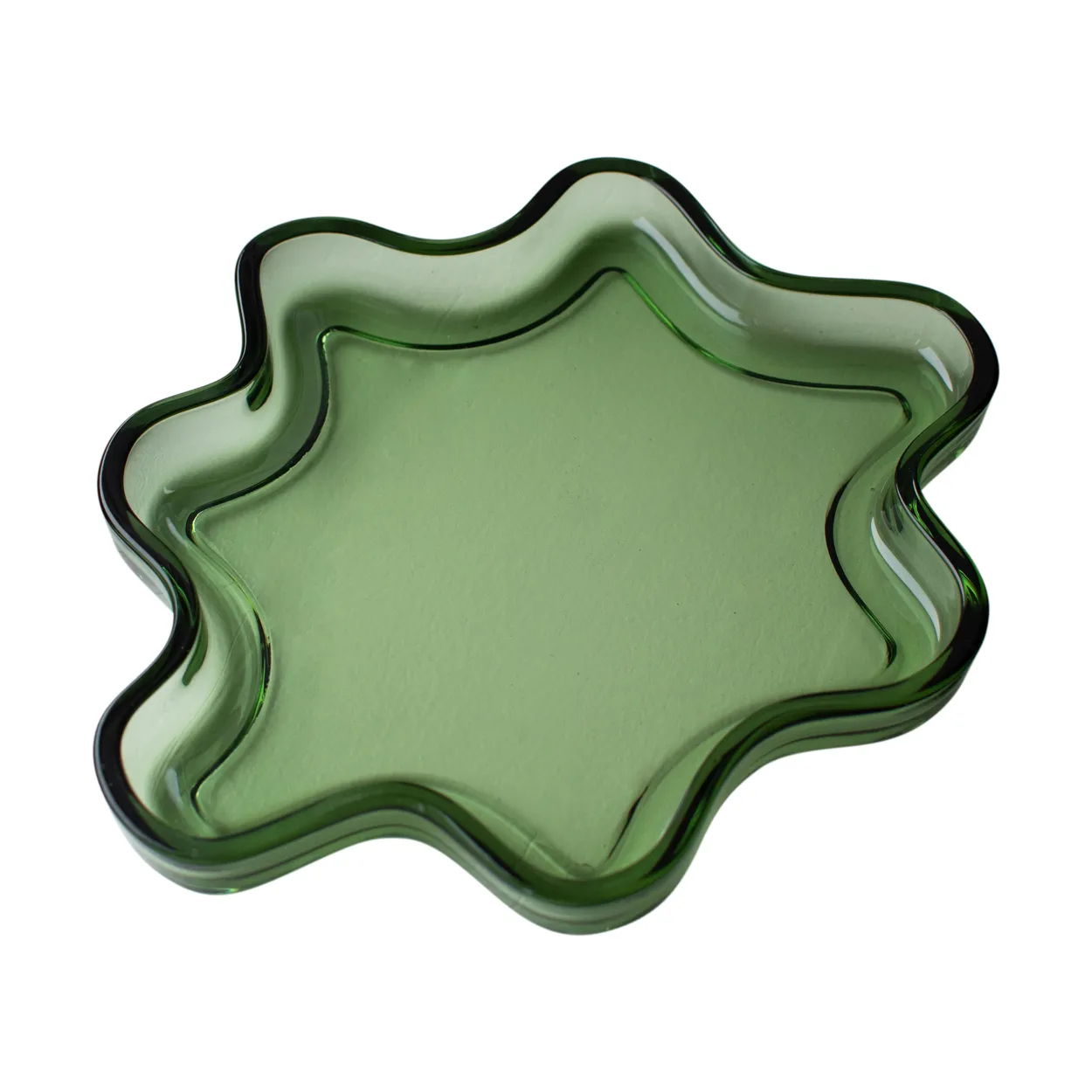 DBKD Filter dekorationsbricka Green Ø22×2 cm
