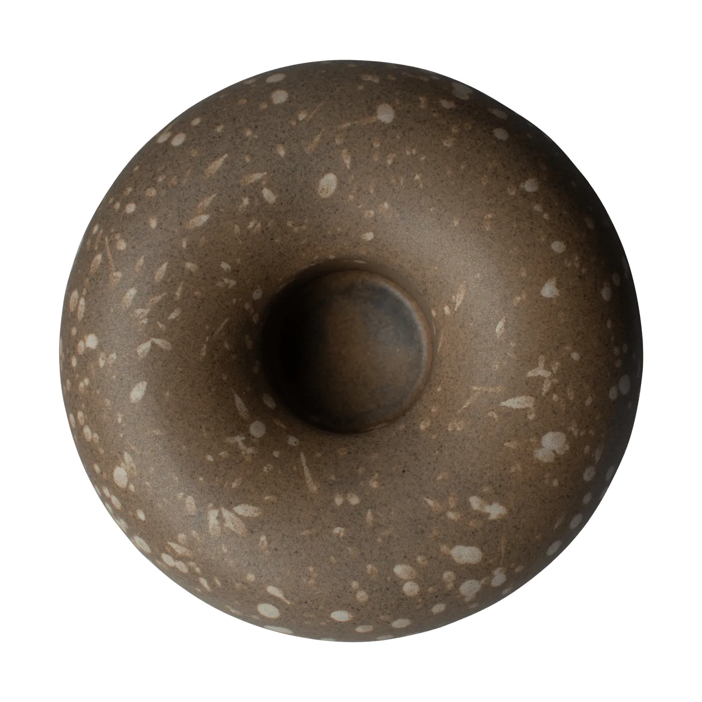 DBKD Float ljuslykta Brown dot