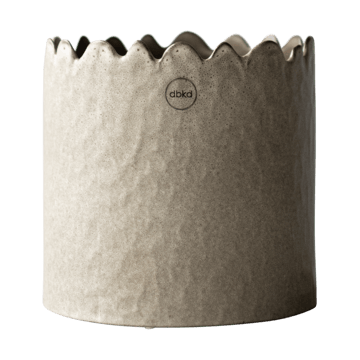 DBKD Flowery kruka Ø16 cm Beige