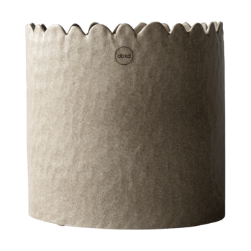 DBKD Flowery kruka Ø20 cm Beige
