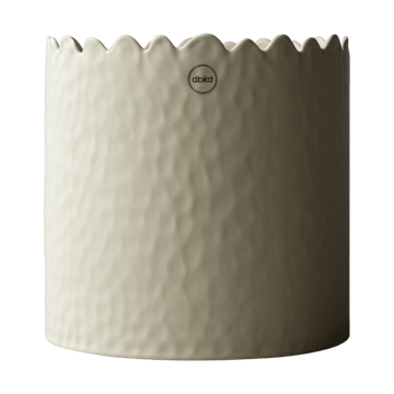 DBKD Flowery kruka Ø20 cm Creme