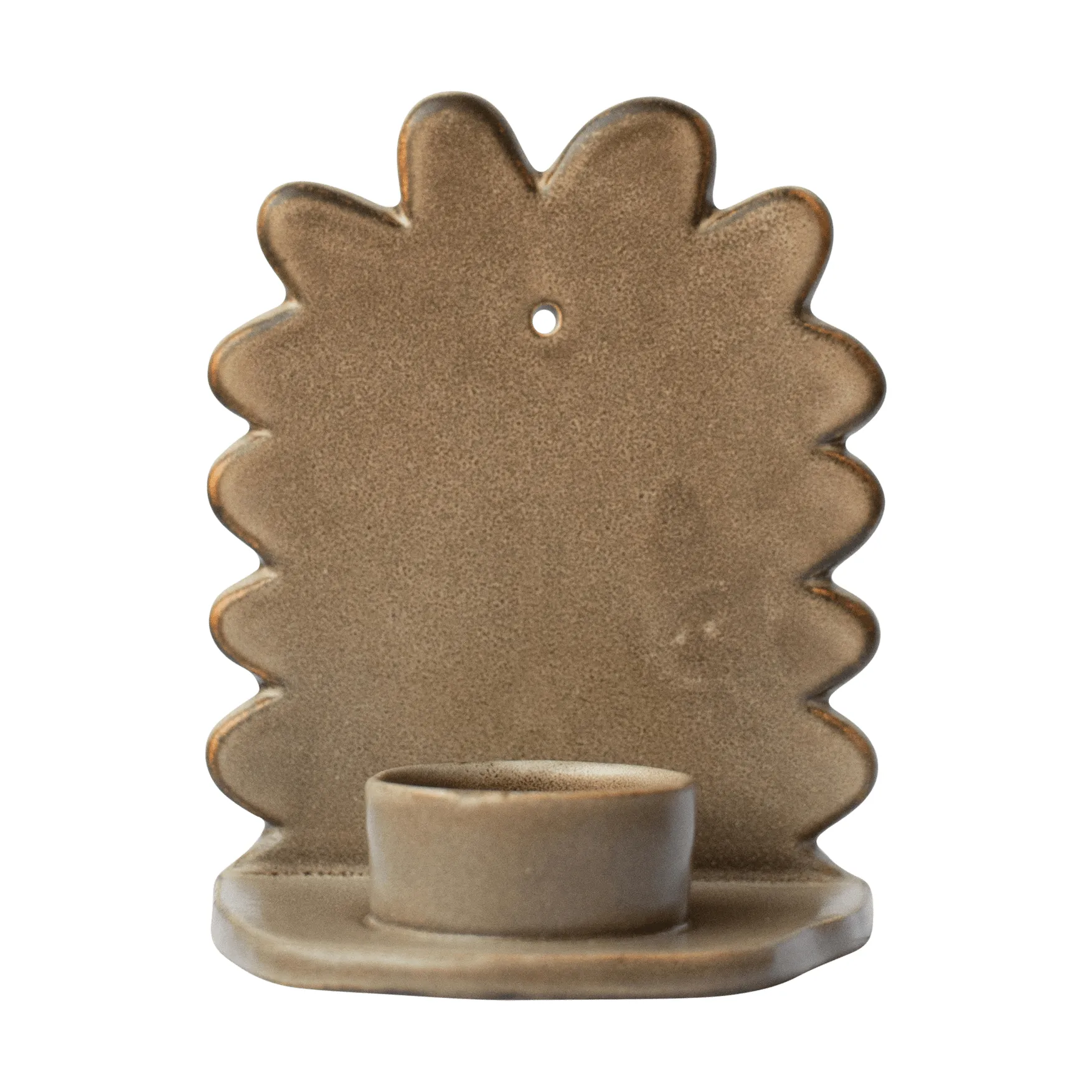 DBKD Flowery väggljusstake Beige